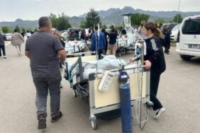 Tunceli Devlet Hastanesi'nde yangın!