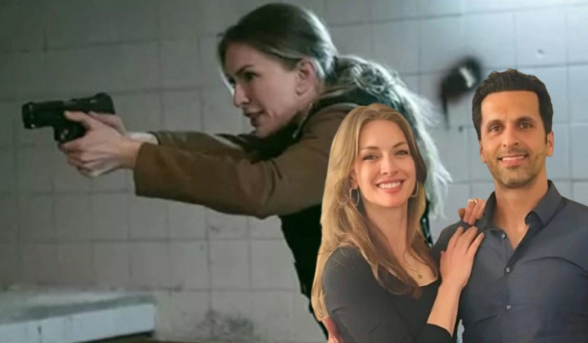 Yasemin Kay Allen’ın silah tutuşuna sevgilisinden övgü 'Duruşu jilet gibi!