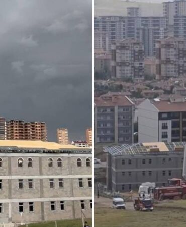 ankara minare yangını
