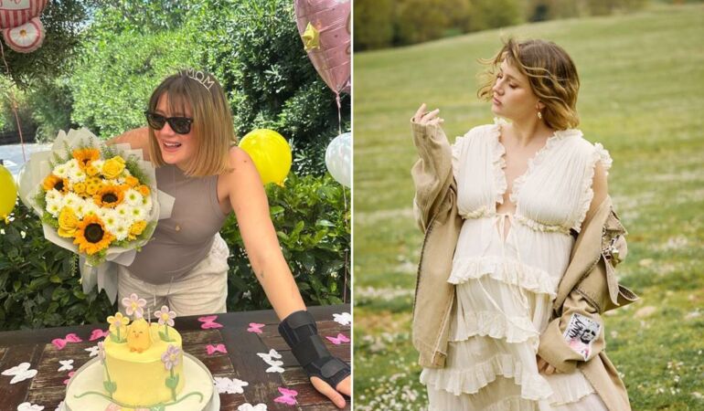 Gizem Karaca doğum yaptı: Bebeğinin adını ilk kez açıkladı!