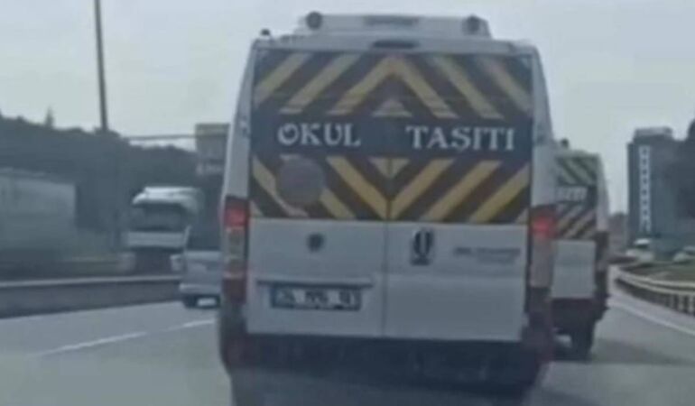Çocukların canını tehlikeye atmışlardı: İçişleri Bakanı Ali Yerlikaya iki okul servisi sürücüsünün yakalandığını duyurdu!