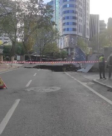 sarıyer çöken yol 2