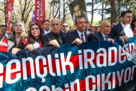 üç fidan anma yürüyüşü özgür özel