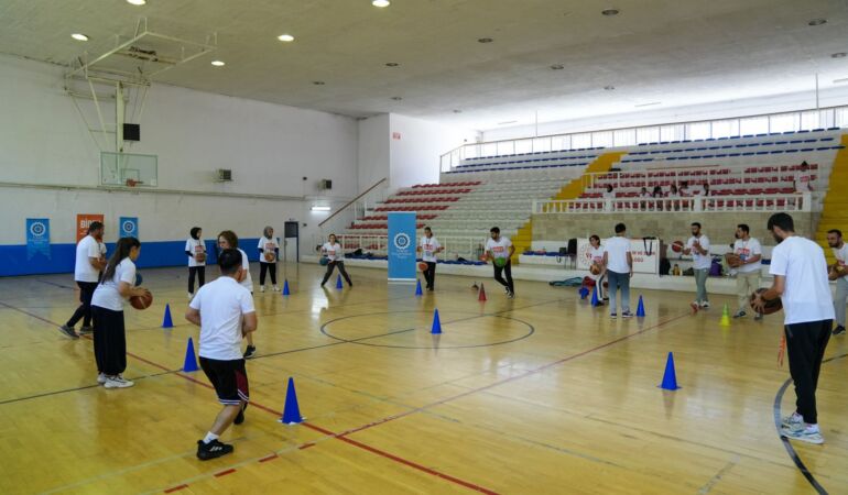 Köylerde Basketbol İçin BİDEV Adım Projesi Mardin’de başladı