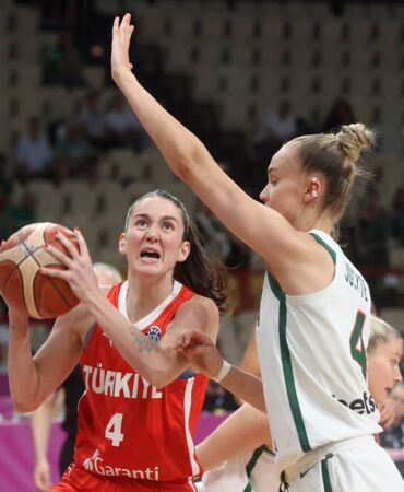 A Milli Kadın Basketbol Takımı potanın perileri