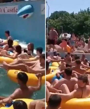 Aquaparktaki kalabalık gündem oldu işletmeden pişkin açıklama geldi