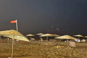 İran’dan İsrail’e fırlatılan füzeler Hatay'dan görüldü