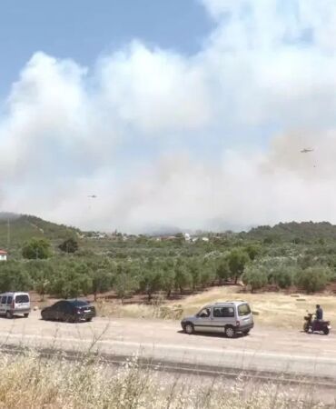 Manisa Akhisar 3 gündür yanıyor!