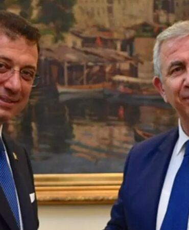 Mansur Yavaş, Ekrem İmamoğlu'yla görüşüyor