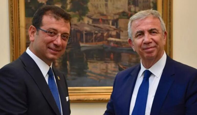Mansur Yavaş, Ekrem İmamoğlu'yla görüşüyor