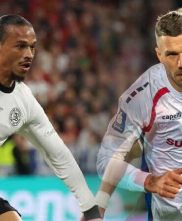 Podolski’den Leroy Sane paylaşımı 'Cimbom' notuyla aslan emojisi