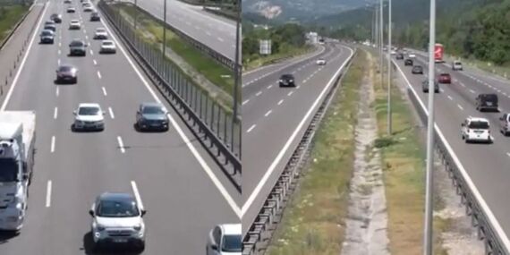 Tatil dönüşü Bolu geçişinde yoğunluk!