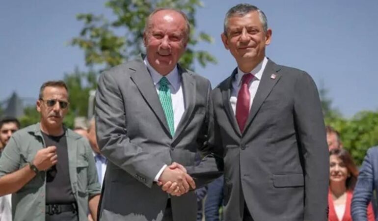 Muharrem İnce resmen CHP’ye geri döndü: ‘Onun rozeti zaten alnına takılı’