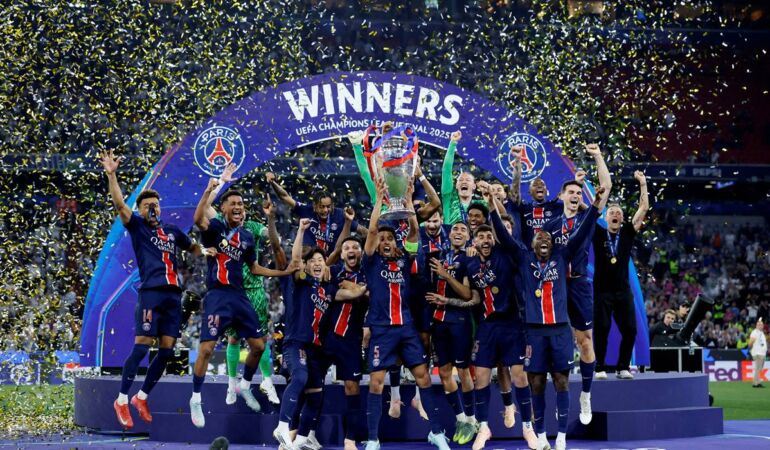 İlk şampiyonlukta tarih yazdılar: Şampiyonlar Ligi’nde zafer PSG’nin!