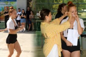 sınava geç kalan kız