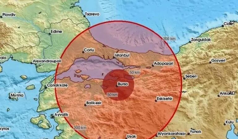 Marmara Denizi'nde peş peşe deprem!
