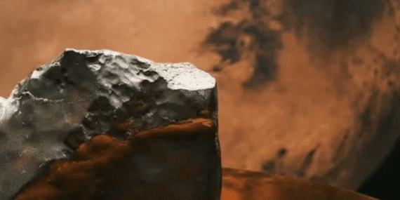 Mars kayası müzayedede rekor kırdı!