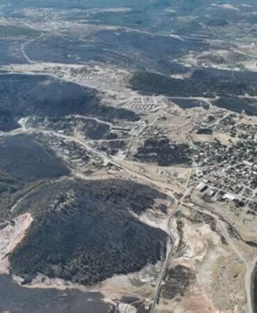 OGM'den açıklama Çanakkale'deki yangın kontrol altında, Şarköy'de müdahale sürüyor!