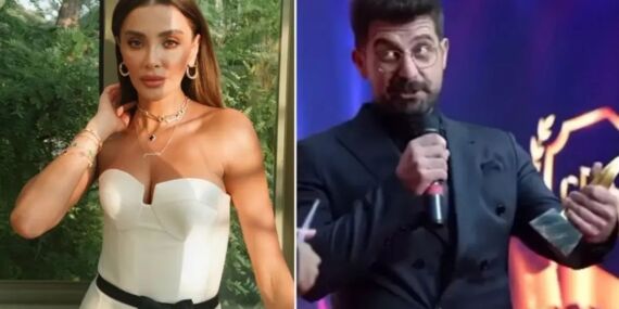 Ödül gecesinde Özge Ulusoy’a hayatının şoku: ‘Dolandırıldığım kişiden ödül almak çok ilginç’