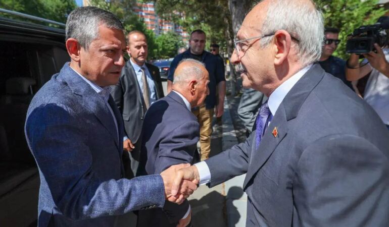 Özgür Özel'den Kemal Kılıçdaroğlu'na taziye ziyareti