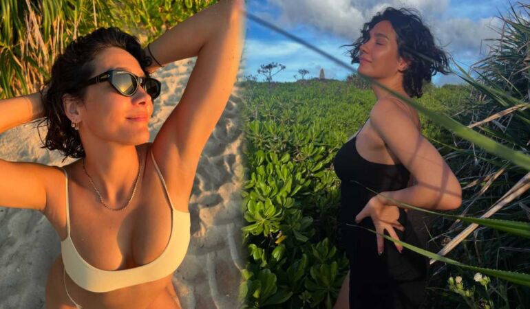 Yeni proje öncesi Aybüke Pusat’tan peş peşe Japonya kareleri!