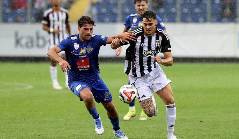 Beşiktaş’tan 2 gollü prova!