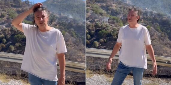 Ünlü şarkıcı Çelik, yangınlara karşı harekete geçti: ‘Evde oturmak istemedim’