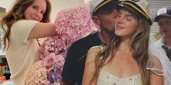 Lana Del Rey ve eşinden aşk dolu kareler!