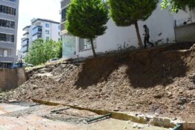 samsun otopark duvarı