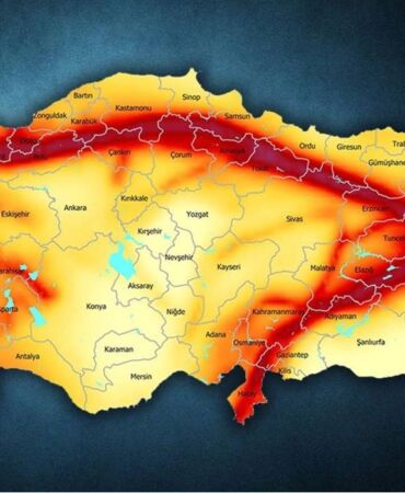 türkiye deprem haritası