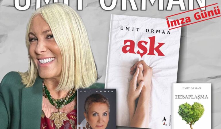 Ümit Orman’ın AŞK kitabı Bodrum’da okurlarla buluşuyor