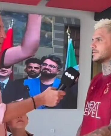Arjantinli sunucudan Icardi röportajında şaşırtan gaf!