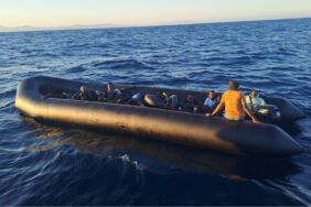 Aydın'da 35 düzensiz göçmen kurtarıldı