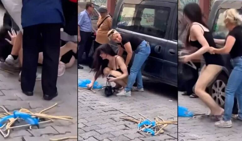 Bahçelievler’de sokakta kıyafet tartışması kavgaya dönüştü