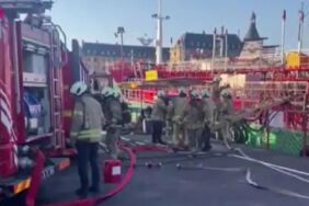 Haydarpaşa’da yakıt ikmal gemisinde yangın çıktı