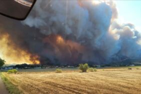 PARİSTEN BÜYÜK BİR ALAN KÜL OLDU