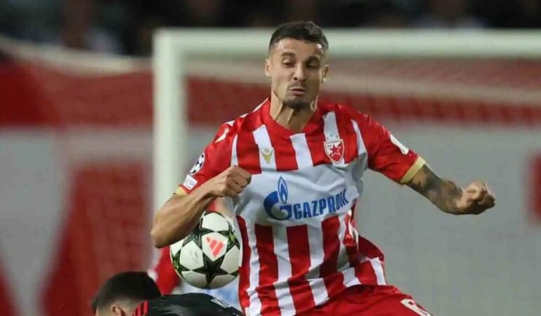 Fenerbahçe’nin eski futbolcusu Rade Krunic, UEFA Şampiyonlar Ligi 3. eleme turunda Kızılyıldız’ı galibiyete taşıdı!