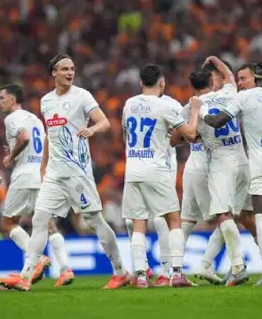Rizespor'dan Galatasaray maçı sonrası hakem tepkisi!