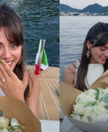Sıla Türkoğlu'na Como Gölü'nde evlilik teklifi 'Evet' cevabıyla aşk taçlandı