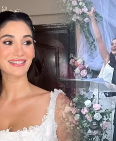 Sitare Akbaş ve Cengiz Orhonlu dünyaevine girdi 14 yıllık dostluk aşka dönüştü