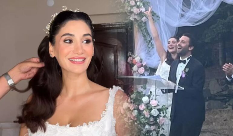 Sitare Akbaş ve Cengiz Orhonlu dünyaevine girdi 14 yıllık dostluk aşka dönüştü