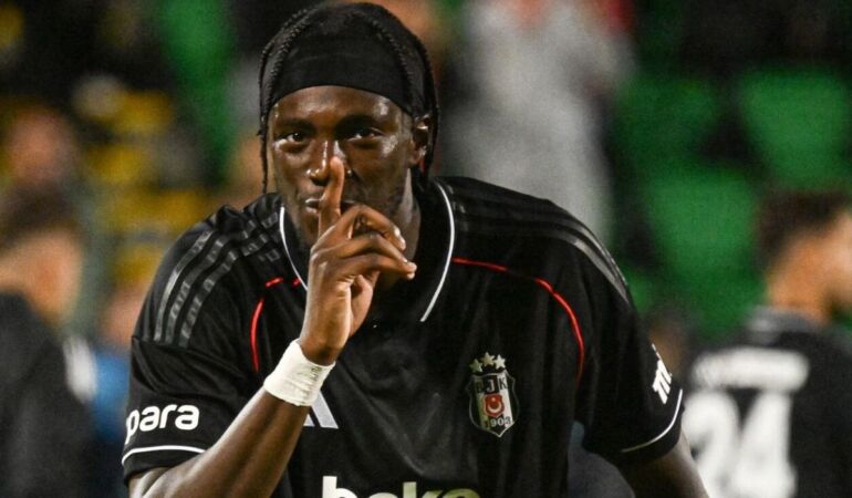 Hat-trick yapan Tammy Abraham, Beşiktaş tarihine geçti!