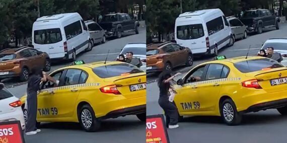 Taksici dehşeti: Genç kızı yumruk atarak bayılttı!