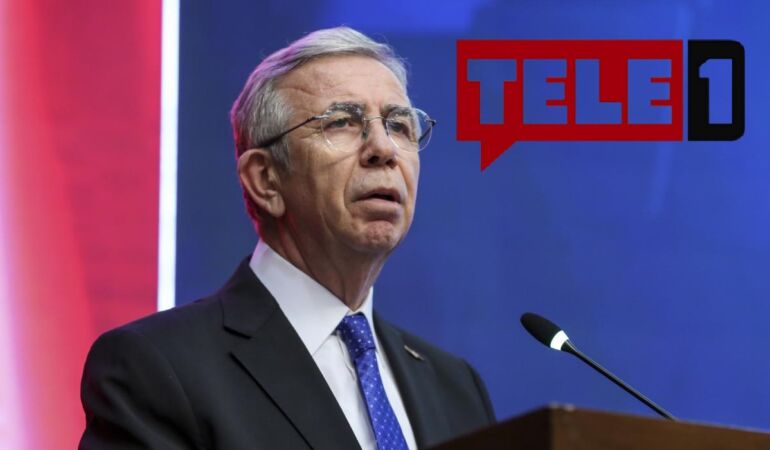 Tele 1 karartılıyor Mansur Yavaş’tan basın özgürlüğü vurgusu