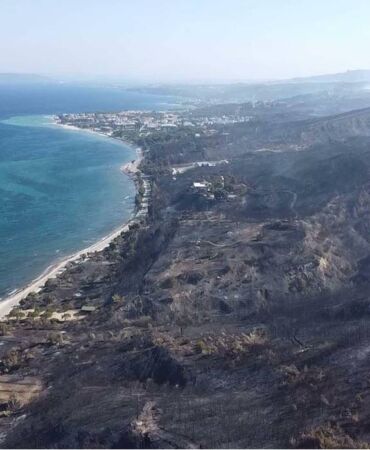 çanakkale yangın