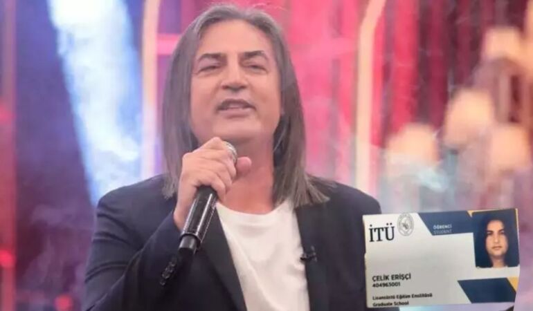 Şarkıcı Çelik sosyal medya hesabından sahte diploma göndermesi yaptı!