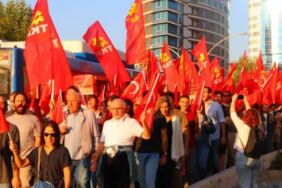 Ankara’da TKP eylemi Erdoğan-Trump görüşmesi büyükelçilik önünde protesto edildi