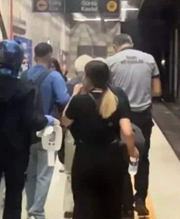 Bursa metrosunda ölümden döndü Öğrencilerin şakası kabusa dönüştü