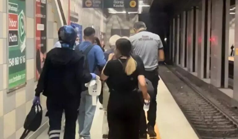 Bursa metrosunda ölümden döndü Öğrencilerin şakası kabusa dönüştü