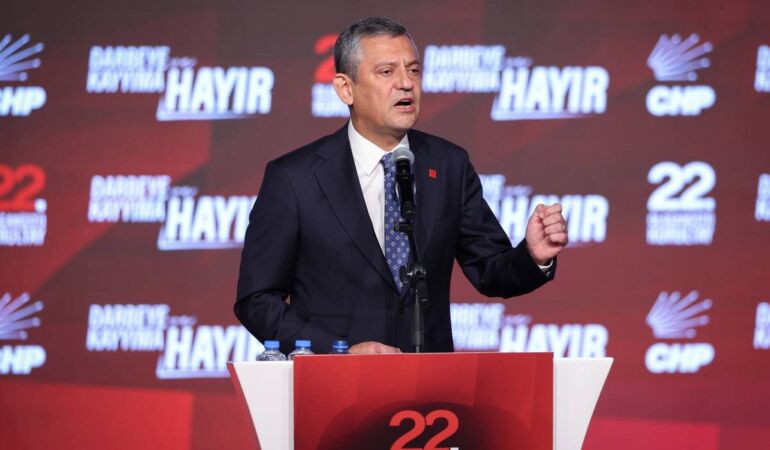 CHP'nin 22. Olağanüstü Kurultayı başladı! Bin 127 delege sandık başında